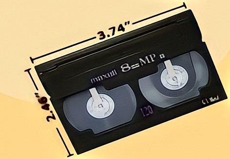 Videotape VHS to DVD Digital
